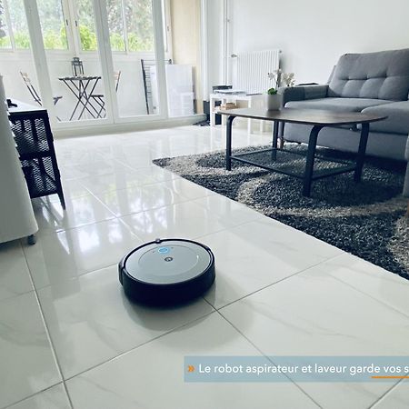 Appartement Parisien Neuf, Moderne Avec Une Grande Salon, 2 Chambres, 4 Lits, Parking Gratuit, 15Min De Paris Et 13 Min Aeroport Orly Vitry-sur-Seine Ngoại thất bức ảnh