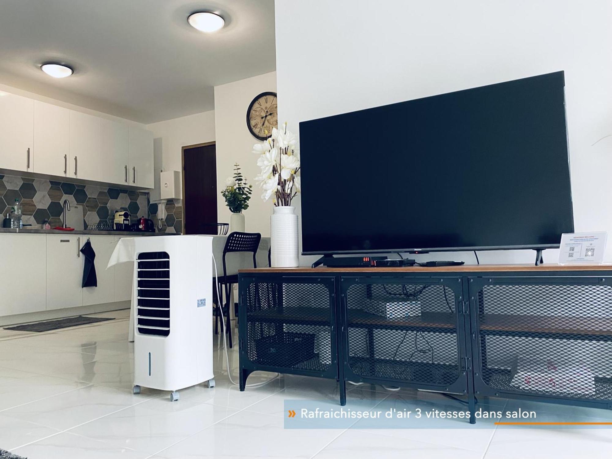Appartement Parisien Neuf, Moderne Avec Une Grande Salon, 2 Chambres, 4 Lits, Parking Gratuit, 15Min De Paris Et 13 Min Aeroport Orly Vitry-sur-Seine Ngoại thất bức ảnh