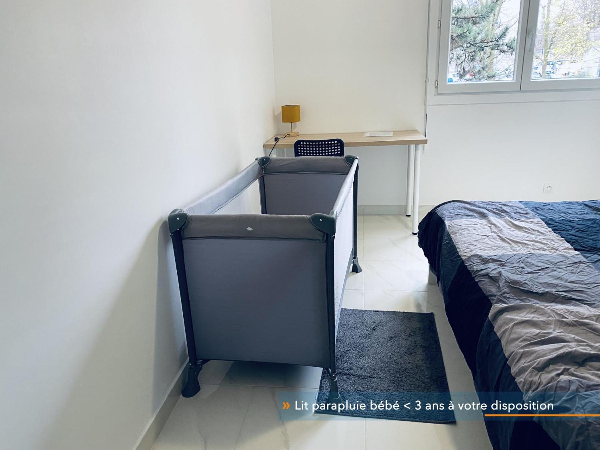 Appartement Parisien Neuf, Moderne Avec Une Grande Salon, 2 Chambres, 4 Lits, Parking Gratuit, 15Min De Paris Et 13 Min Aeroport Orly Vitry-sur-Seine Ngoại thất bức ảnh