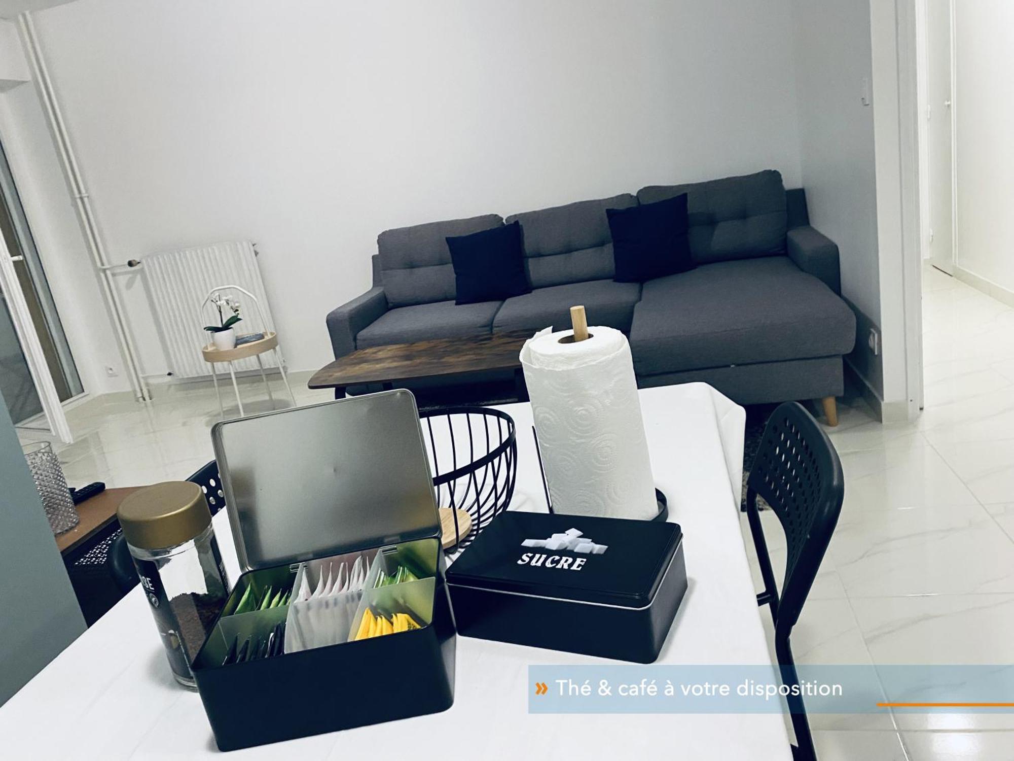 Appartement Parisien Neuf, Moderne Avec Une Grande Salon, 2 Chambres, 4 Lits, Parking Gratuit, 15Min De Paris Et 13 Min Aeroport Orly Vitry-sur-Seine Ngoại thất bức ảnh